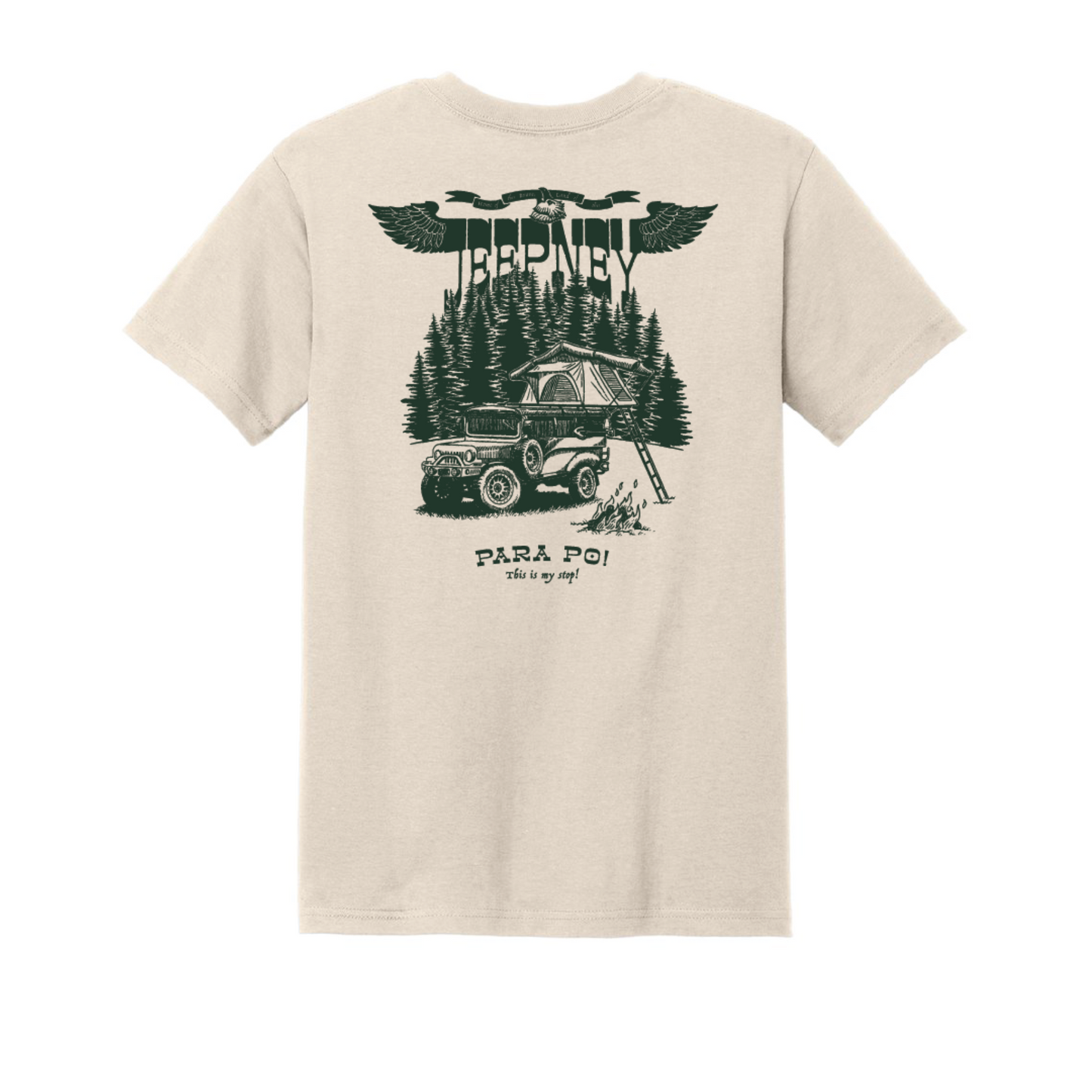 Jeepney 4x4 Beige T-Shirt