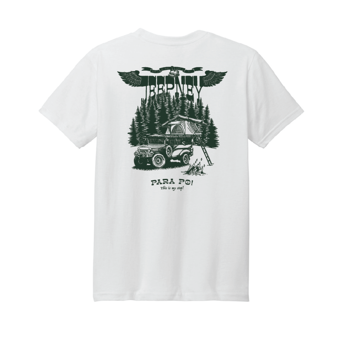 Jeepney 4x4 Cement T-Shirt