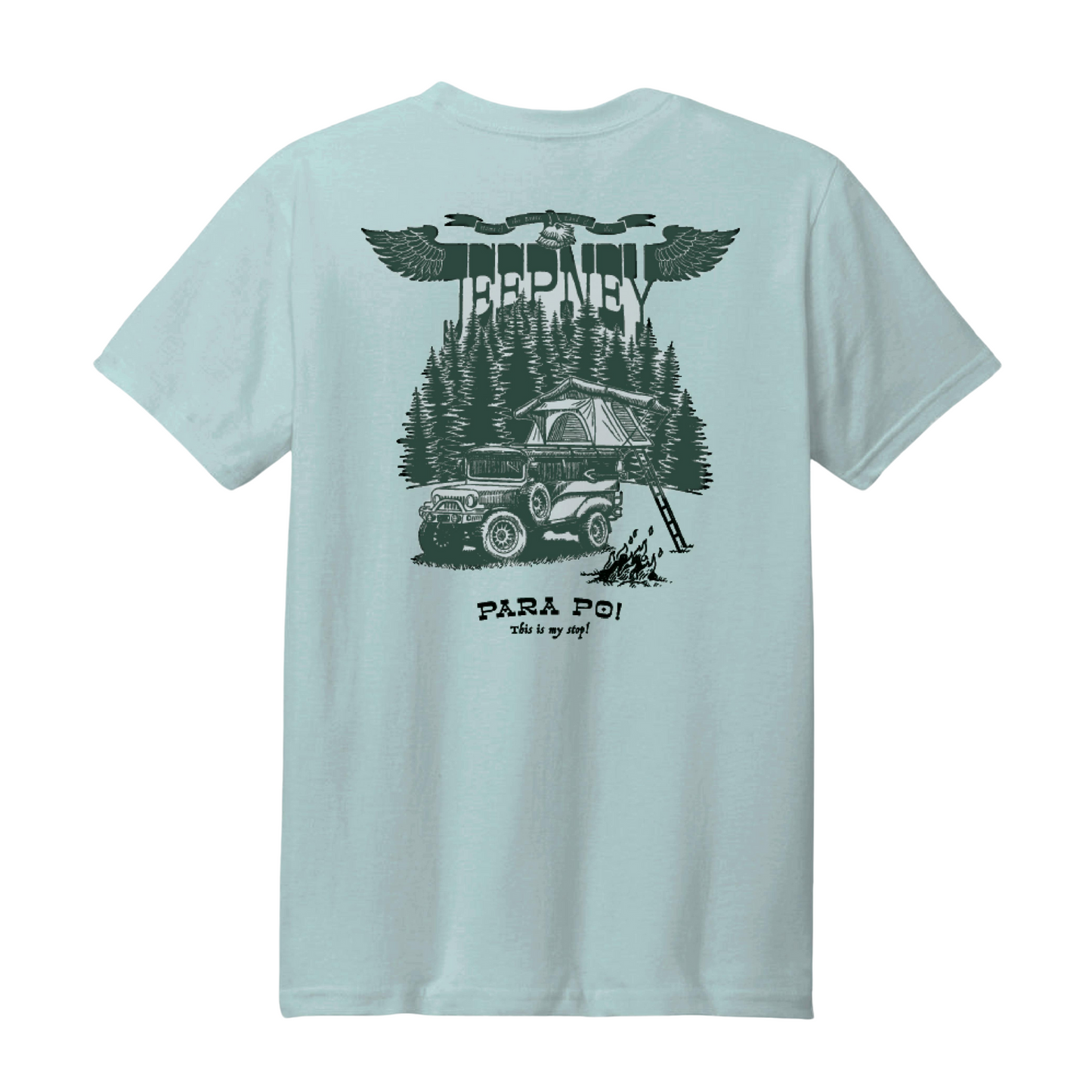 Jeepney 4x4 Sage T-Shirt